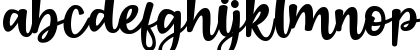 Boendalove Regular Font Boendalove Regular Font
