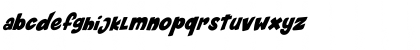 Cartoon cookies Tilted Italic Font Cartoon cookies Tilted Italic Font