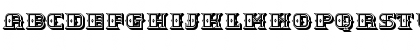 Combat Hollow Regular Font