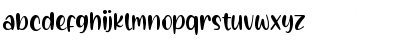 Creamy Sunset Regular Font Creamy Sunset Regular Font