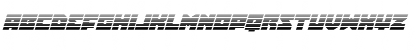 Dark Hornet Gradient Italic Regular Font