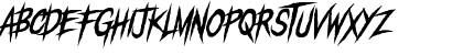 Earthen Parasite Slant DEMO Regular Font Earthen Parasite Slant DEMO Regular Font