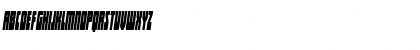 Elastic Lad Condensed Italic Regular Font