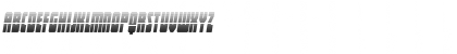Elastic Lad Gradient Italic Regular Font