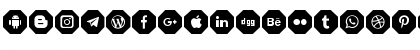 Font Social Media Color 2019 Regular Font Font Social Media Color 2019 Regular Font