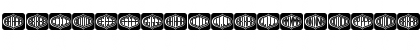 Formogram Squarish Hollow Regular Font Formogram Squarish Hollow Regular Font