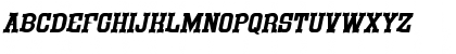 Glamour Wave Italic Font