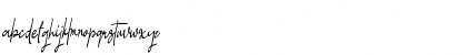 Glastia Monoline Regular Font