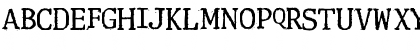Clunk Regular Font