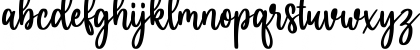 hello bella Regular Font hello bella Regular Font