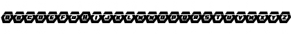 HeXkEy Laser Italic Regular Font