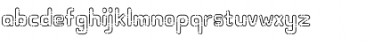 Hollow Space Regular Font Hollow Space Regular Font