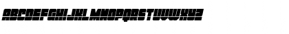 Homebase Low Laser Italic Regular Font