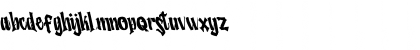 Humingson Rough Tilted Regular Font Humingson Rough Tilted Regular Font