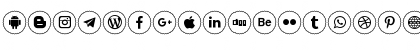 Icons Social Media 2 Regular Font Icons Social Media 2 Regular Font