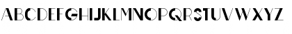 Line Bold Sans serif Regular Font