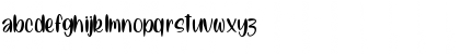 Manila Kiss - Personal Use Regular Font Manila Kiss - Personal Use Regular Font