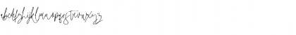 Maryline Signature Regular Font Maryline Signature Regular Font
