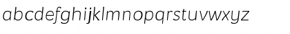 Negara Serif Hairline Italic Font