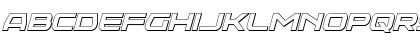 Neutron Dance 3D Italic Regular Font