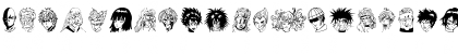 One Punch Man Painting Regular Font