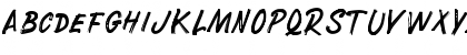 RUNWAY BRUSH Regular Font RUNWAY BRUSH Regular Font