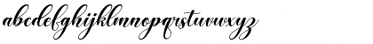 The Purple Love Italic Regular Font