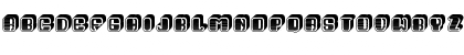 Video Gradient Regular Font