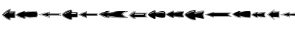 VN Arrows Regular Font VN Arrows Regular Font