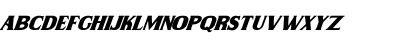 Wilson hawk Italic Font