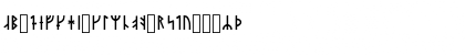 Younger Futhark Danaamyhr Regular Font Younger Futhark Danaamyhr Regular Font
