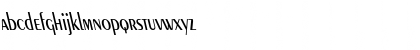 Pare Condensed Reverse Italic Font