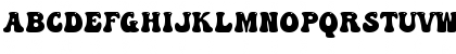 a Abstract Groovy Regular Font