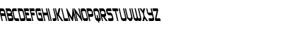 Blizzard Shaft Bold Semi-Left Regular Font