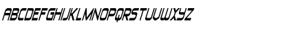 Blizzard Shaft Expanded Italic Regular Font