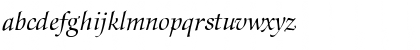 CrownRomanItalic1 Regular Font