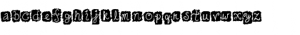 Cute Cursive Blackout Regular Font
