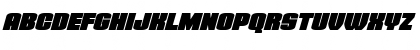 Elephant Gun Super-Italic Regular Font