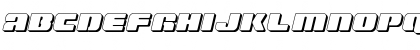 Capricus 3D Semi-Straight Regular Font Capricus 3D Semi-Straight Regular Font