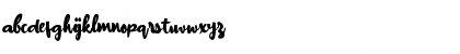 a Buster Down Regular Font a Buster Down Regular Font