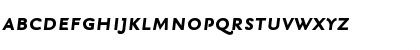 NexusSans-BoldItalicSC Regular Font