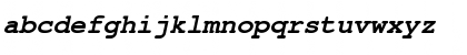 Nimbus Mono L Bold Oblique Font