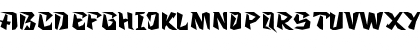 Zanden Oblique Regular Font Zanden Oblique Regular Font