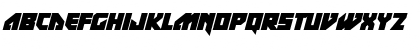 ZeF RAVE Italic Font ZeF RAVE Italic Font