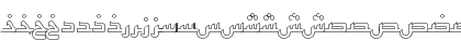 PersianKufiOutlineSSK Regular Font PersianKufiOutlineSSK Regular Font