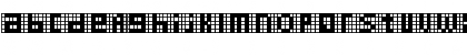 Pica Hole - MRT Regular Font Pica Hole - MRT Regular Font