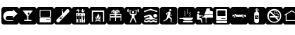 PIXymbolsHotelBlack-Roman Medium Font PIXymbolsHotelBlack-Roman Medium Font