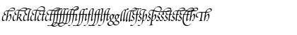 Poetica SuppLigatures Italic Font Poetica SuppLigatures Italic Font