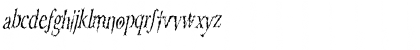 PorcupineRomanCondensed Italic Font