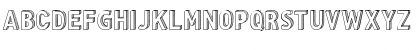 CF Three Dimensions Personal Regular Font CF Three Dimensions Personal Regular Font